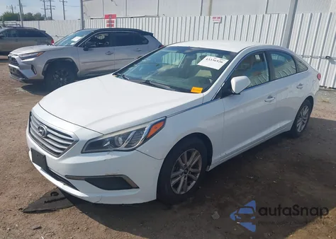 2016 Hyundai Sonata Se из США, поврежденный, VIN 5NPE24AF0GH313962